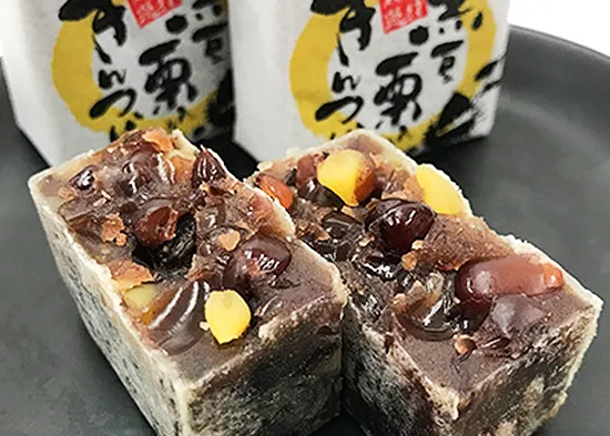 黑豆栗子金鍔燒