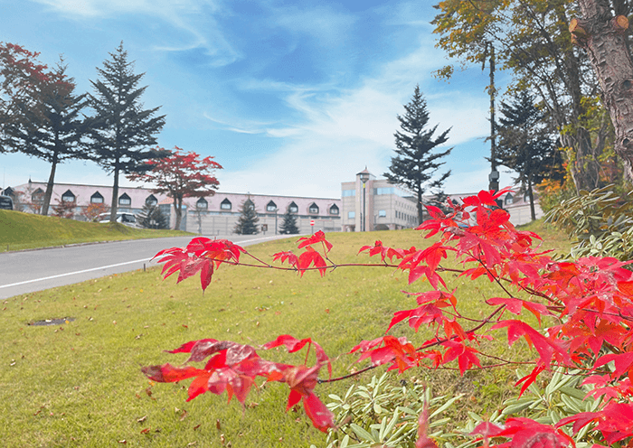外觀/秋天。距離五色沼步行只需5分鐘。可以盡情欣賞紅葉。