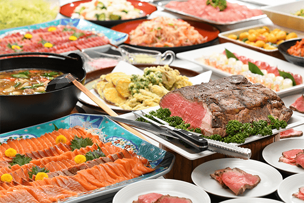 「Hibara Dining」自助餐廳內設有兒童角落！
