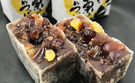 黑豆栗子金鍔燒