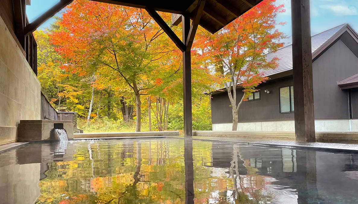 Geihinkan Nekoma Rikyu僅供訪客使用 " Niji no Mori Onsen"