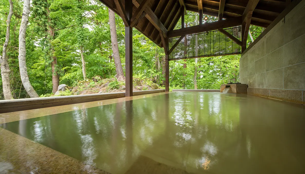 Geihinkan Nekoma Rikyu僅供訪客使用 " Niji no Mori Onsen"