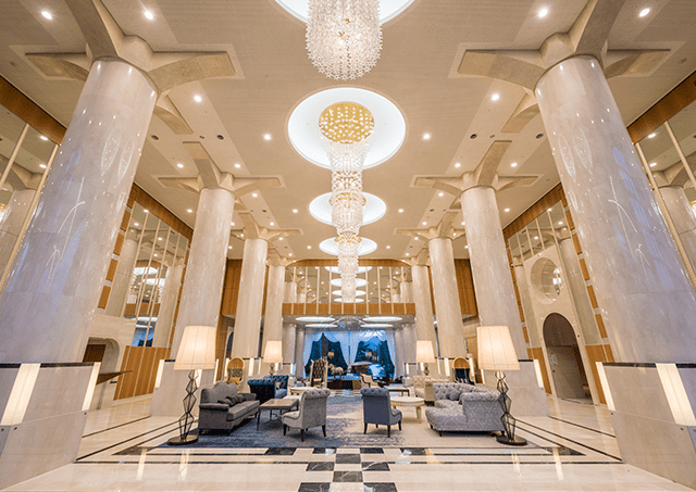 豪華絢爛的大廳