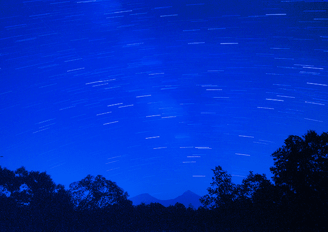 滿天星空