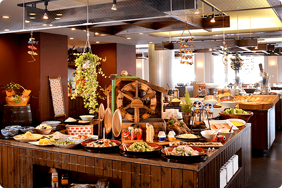 「Hibara Dining」自助餐廳內部