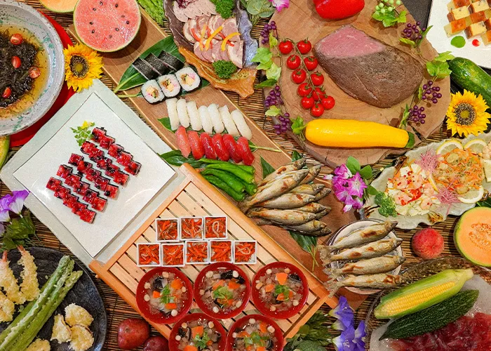 裏磐梯品嚐獨特的季節風味。