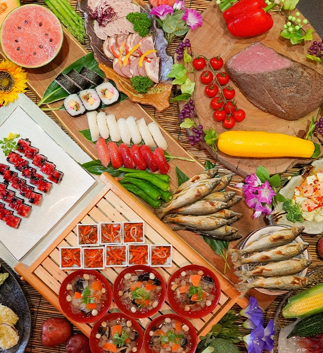 裏磐梯品嚐獨特的季節風味。